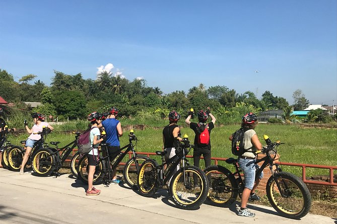 Half-day E-bike Countryside and rice paddies (flat land, GUIDED) - Leaving Chiang Mai for the rice fields