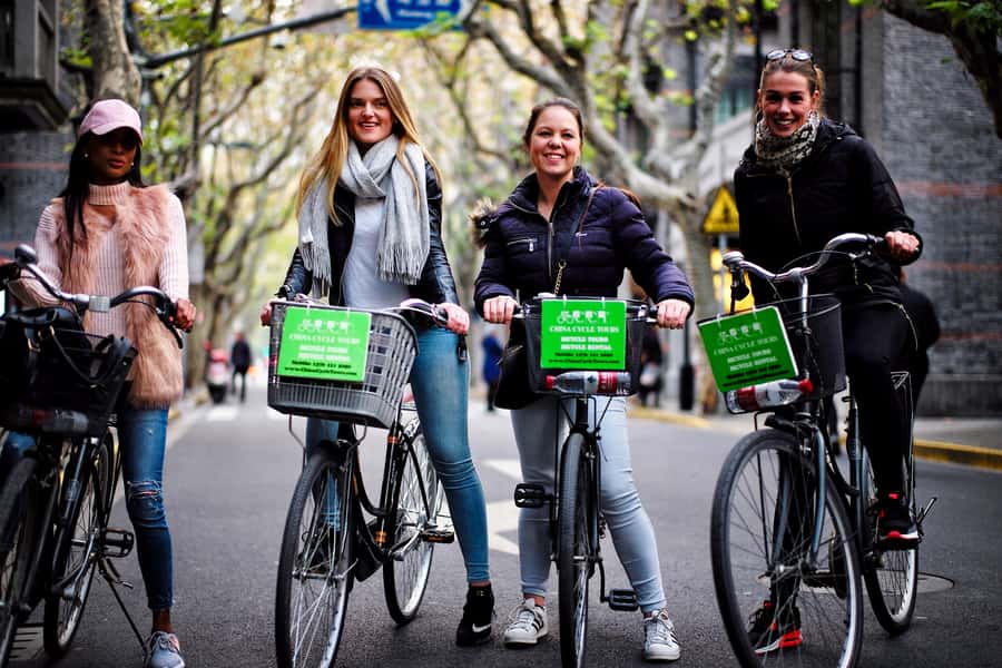 Half-Day Old Shanghai Small Group Bike Tour (Day & Night) - Fuxing Park and the former French Concession