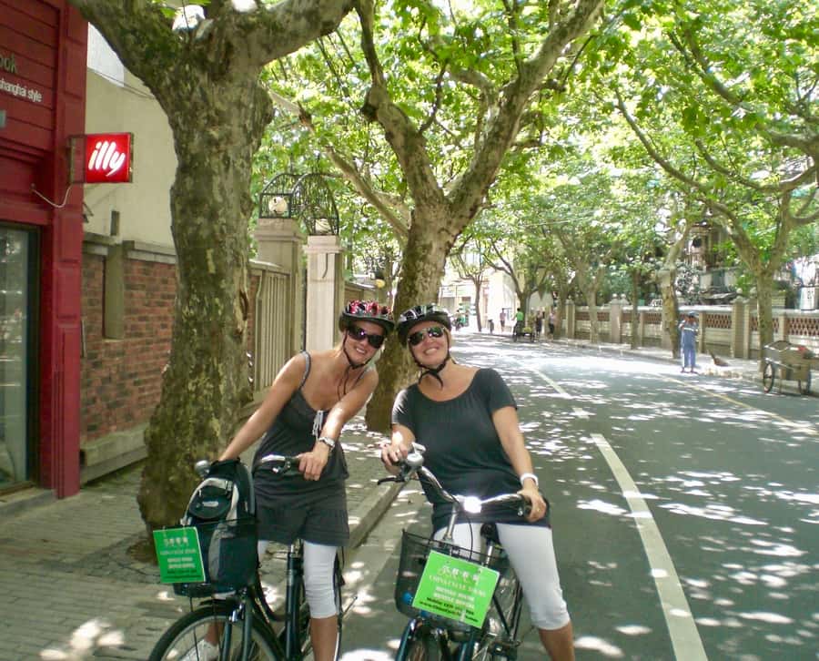 Half-Day Old Shanghai Small Group Bike Tour (Day & Night) - Meeting Ellen or Li near the Garden Hotel