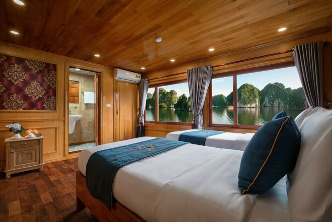 Halong Bay 2 days on classic cruise, small group, biking-kayaking - Biking to Viet Hai Village on Cat Ba Island