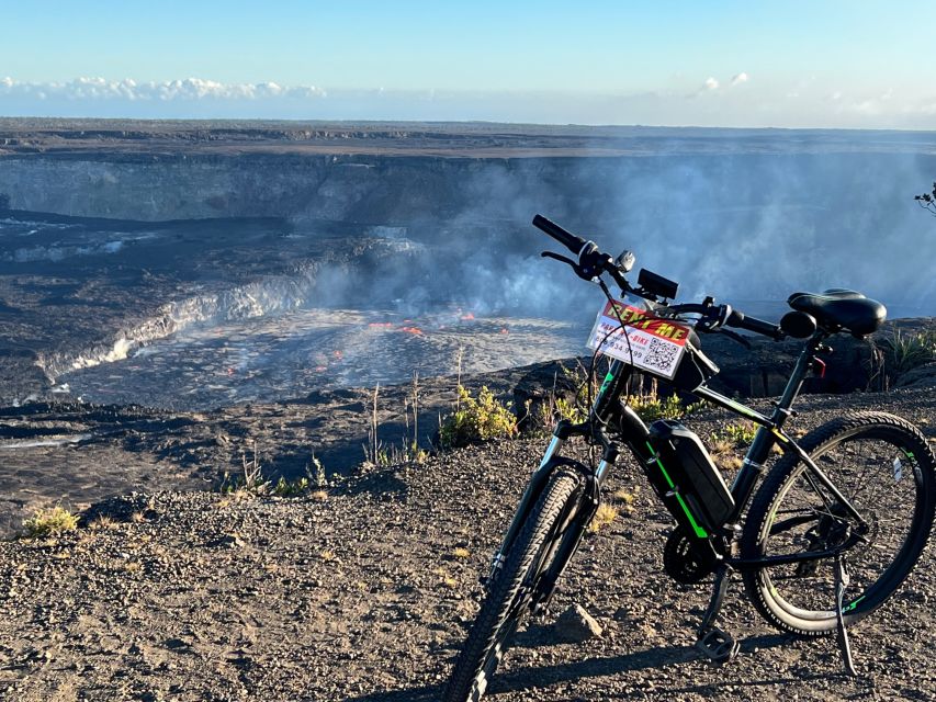 Hawaii: Volcanoes National Park E-Bike Rental and GPS Audio - Following the rainforest bike trail into Hawaii Volcanoes National Park