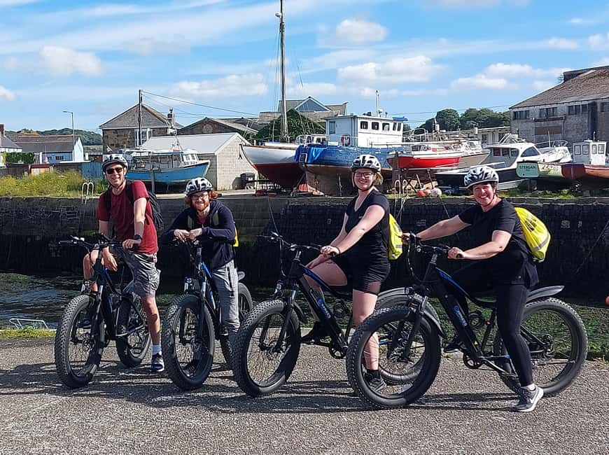 Hayle: 4-Hours Fat-Tyre E-Bike Hire - Key points