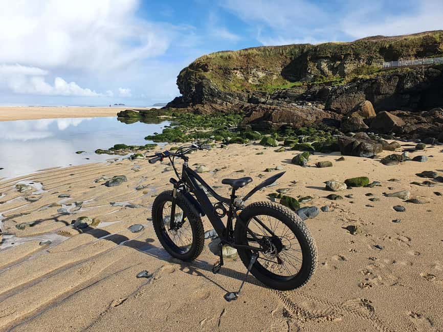 Hayle: 4-Hours Fat-Tyre E-Bike Hire - How the e-bikes feel on hills