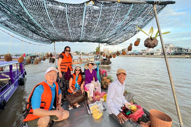 HCM: 2-Day Mekong Delta Floating Market with Cooking & Bike Ride - Cai Rang Floating Market before breakfast ends