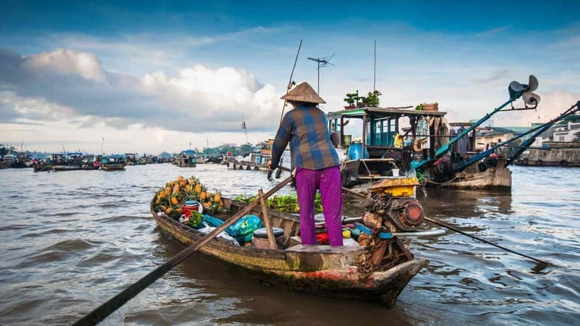 HCM: 2-Day Mekong Floating Market with Cooking & Bike Ride - Cai Rang Floating Market before breakfast
