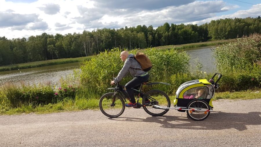 Helsinki: Bike or E-Bike Tour, BBQ, Sauna, Parks, and Forest - A Finnish BBQ with veg-makkara