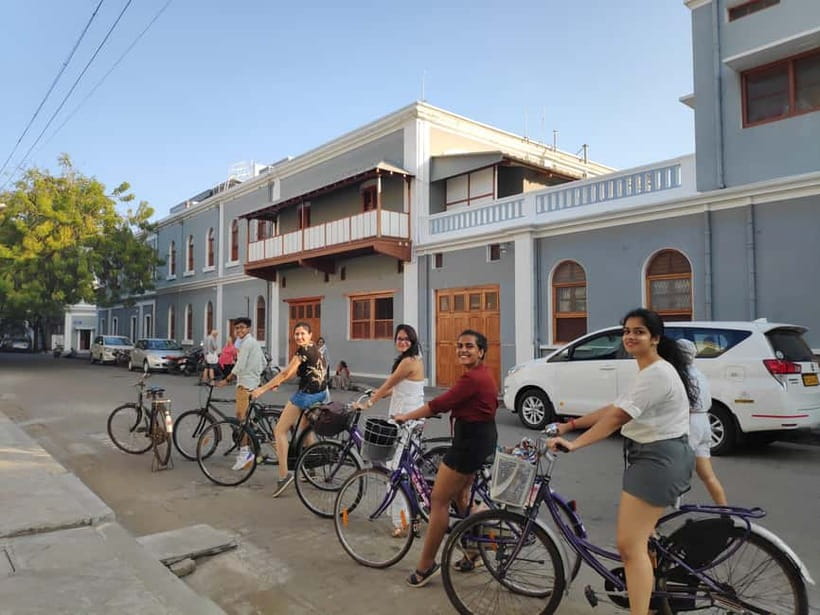 Heritage Bike tour of Pondicherry - The French Quarter, where streets tell the story