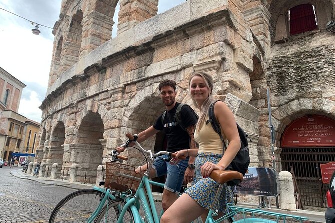 Highlights and hidden gems Verona Bike Tour - The rebuilt Scaliger Bridge and San Zeno