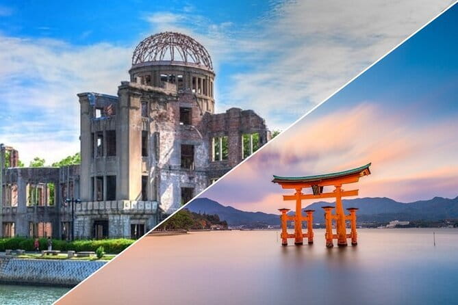 Hiroshima and Miyajima by Bike and Boat - Hiroshima Castle and the city before 1945