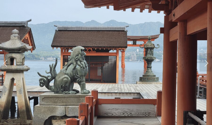 Hiroshima: City and Miyajima Bike and Boat Tour - The train and ferry to Miyajima