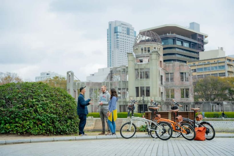 Hiroshima: Peace Cycling Tour with Local Guide - What the e-bikes are like on this route