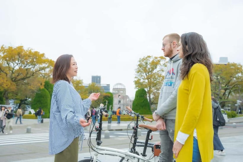 Hiroshima: Peace Cycling Tour with Local Guide - Weather, safety, and the group pace
