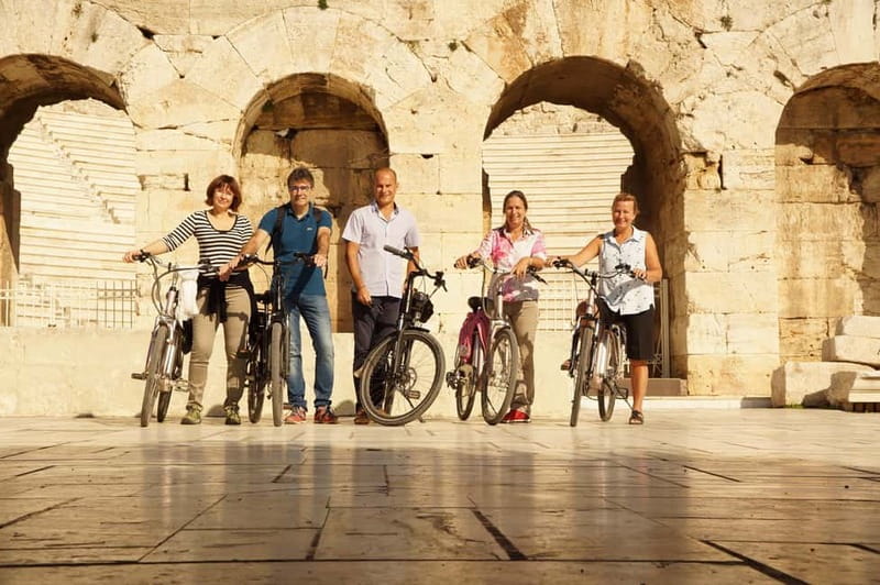 Historic Athens: Small Group Electric Bike Tour - The Acropolis slopes and the Odeon of Herodes Atticus