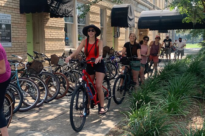 Historical Bike Tour of Savannah and Keep Bikes After Tour - Green-Meldrim House and modern Savannah