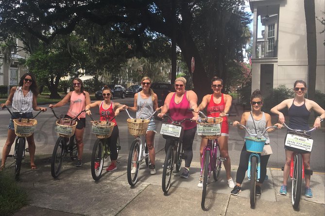 Historical Bike Tour of Savannah and Keep Bikes After Tour - Chippewa Square and Savannah’s movie connection