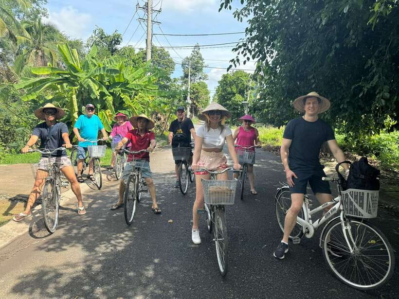 Ho Chi Minh City: 2-Day Bike & Kayak Mekong Delta Tour - Cycling through orchards and rice fields
