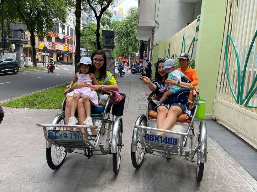 Ho Chi Minh City Sightseeing Panoramic Cycling Tour By Cyclo - Chinatown, the pagoda, and the local market