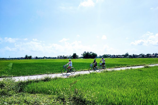 Hoi An Countryside Biking Tour(Vegetable village -basket boat - fishing village) - The guide makes a real difference