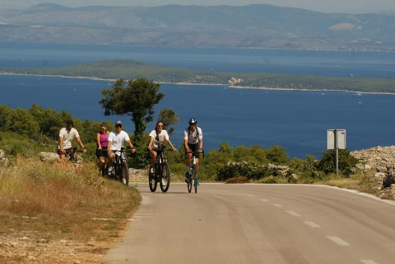 Hvar Island E-Bike Tour with Wine Tasting and Starters - Through stone villages and Hvar’s lavender country