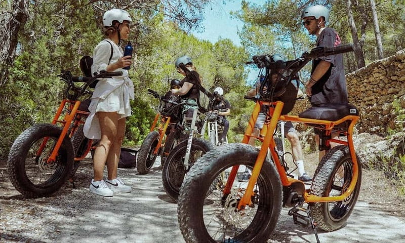 Ibiza: E-Bike self-guided rental adventure - San Carlos shows a quieter side of Ibiza