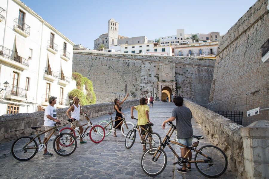 Ibiza Town Private Guided Sightseeing Tour by Bike - Why a bamboo bike works well in Ibiza Town