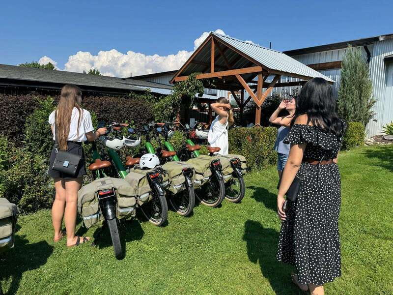 Kelowna: Wine Tasting by E-bike, Smartphone Guide & Lunch - The real value of the $125 price
