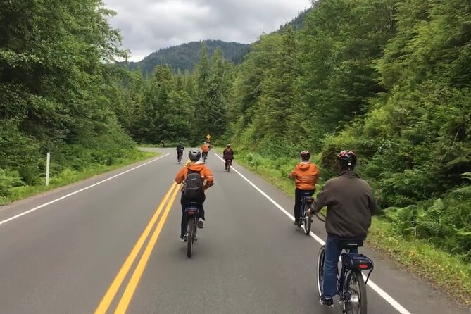 Ketchikan Electric Bike and Rain Forest Hike Ecotour - Snacks, guides, and the small-group feel