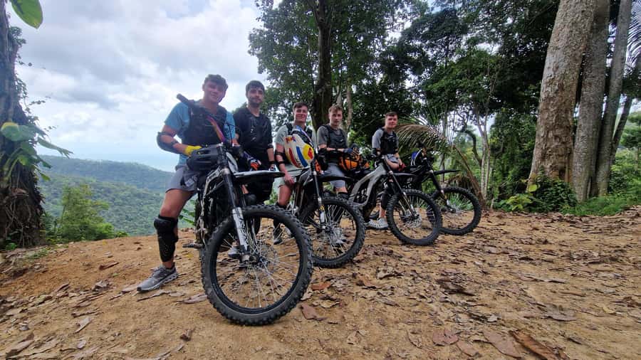 Koh Samui: Surron Electric Dirt Bike Jungle Adventure 2H - The advanced route to Wat Theepangkorn