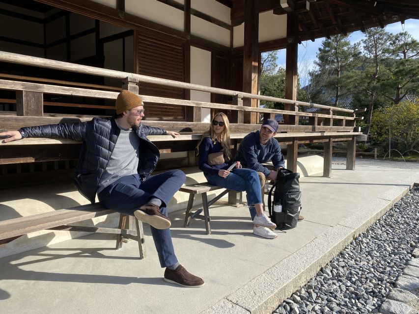 Kyoto: Afternoon Bamboo Forest and Monkey Park Bike Tour - Togetsukyo Bridge and the river scenery