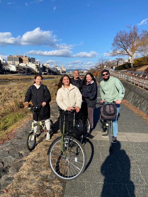 Kyoto: Hidden Gems E-Bike Tour with Local Japanese Guide - Kamogawa River and the ride toward Ginkaku-ji