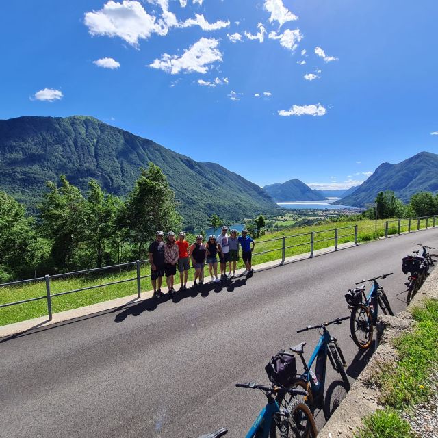 Lake Como to Lake Lugano: E-Bike Three Panoramic Lakes - Climbing through authentic mountain villages