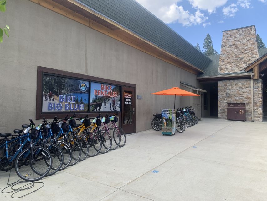 Lake Tahoe Lakeside Electric Bike Rental - Starting beside the Hyatt Regency in Incline Village