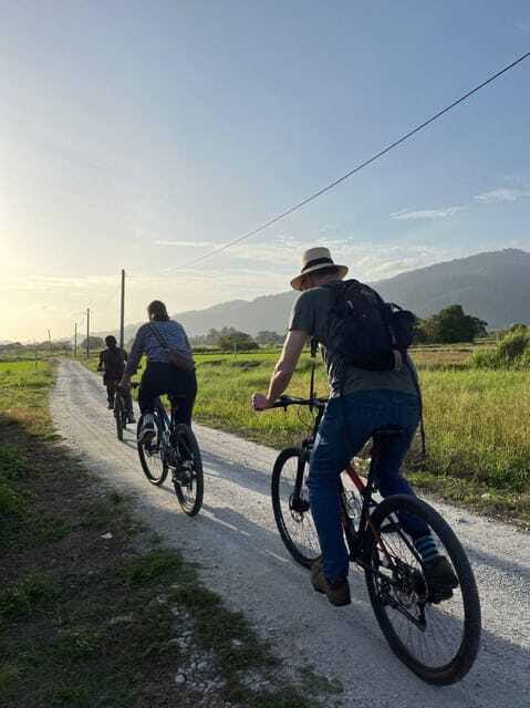 Langkawi: Countryside Bike Tour, Waterfall Swim & Dessert - Local sweets, coffee, and tea by the water