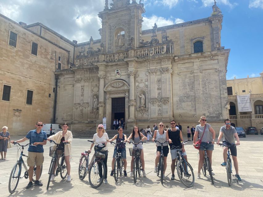 Lecce: City Highlights Guided Tour by Bike - The local taste at the end