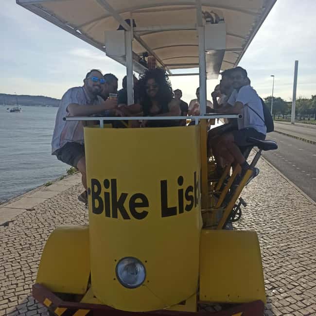 Lisbon: 1-Hour Beer, Sangria or Wine Bike Sightseeing Tour - What the $35 price really buys you