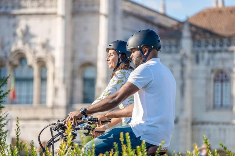 Lisbon Bike Rental Explore At Your Pace - Taking the easier route toward Belém