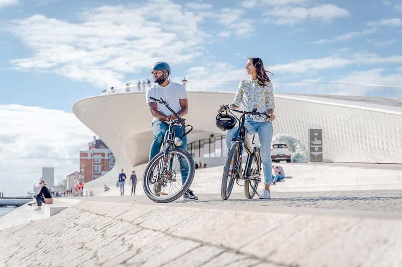 Lisbon Bike Rental Explore At Your Pace - Learning the electric bike before the first hill