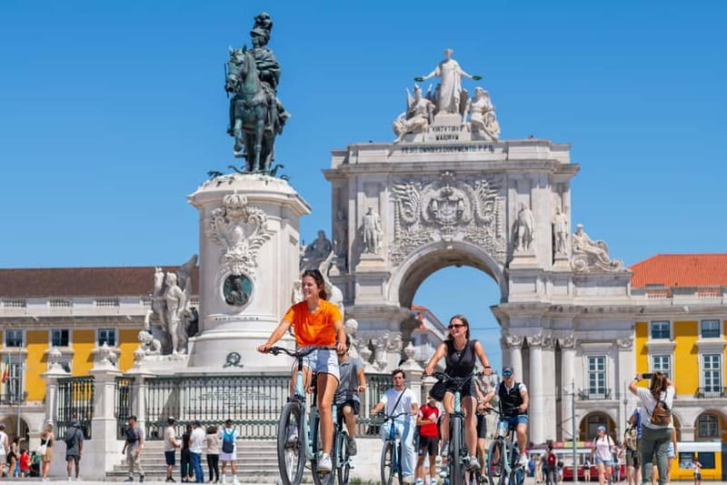 Lisbon: Bike Tour from Lisbon to Belém + Liquor & Pastry - From Marquês de Pombal to Avenida da Liberdade
