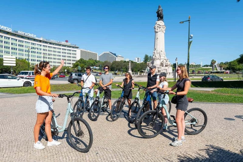 Lisbon: Bike Tour from Lisbon to Belém + Liquor & Pastry - Through Commerce Square and Cais do Sodré