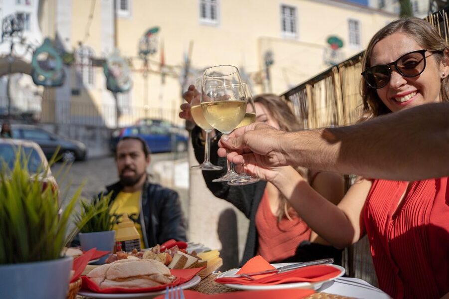 Lisbon: E-Bike Food Tour of Alfama and Old Town - Praça da Figueira and the final tastings