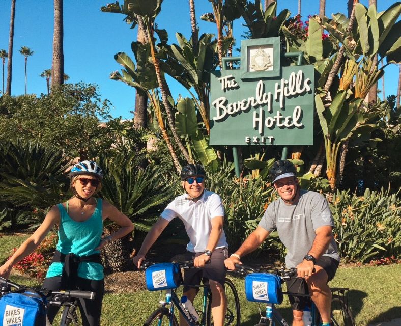 Los Angeles: Beverly Hills Guided Electric Bike Tour - Rainbow Crosswalk and the Paul Smith Pink Wall