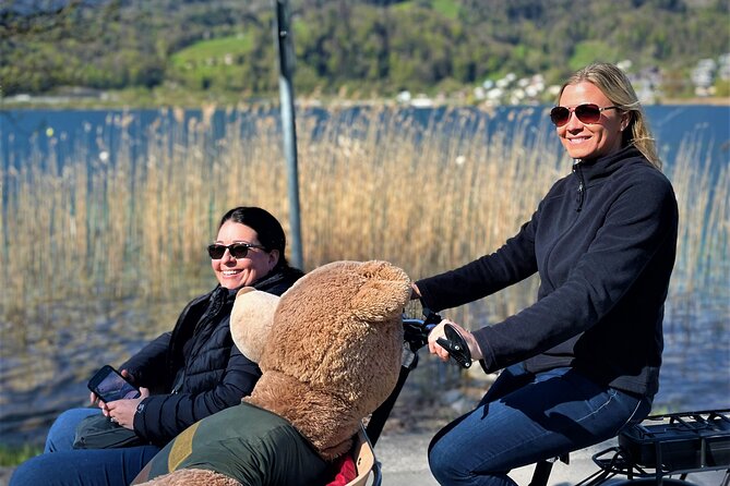 Lucerne's Hidden Secrets by Electric Cargo Bike - What the electric cargo bike feels like