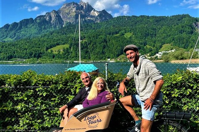 Lucerne's Hidden Secrets by Electric Cargo Bike - How the guides shape the experience