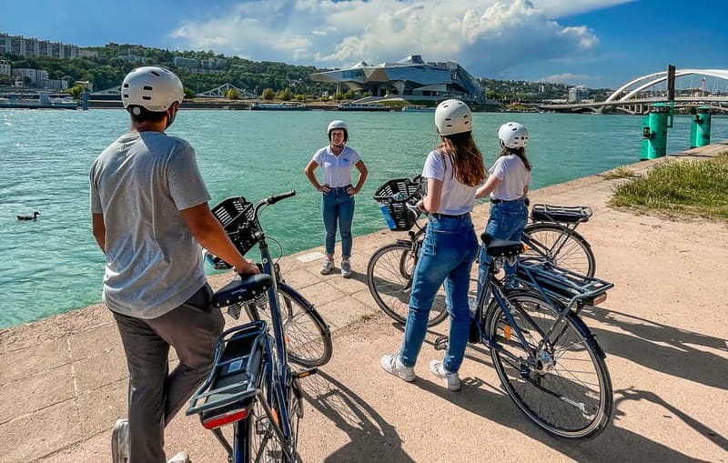 Lyon: Guided City Bike Tour - Confluence, where old Lyon meets new Lyon