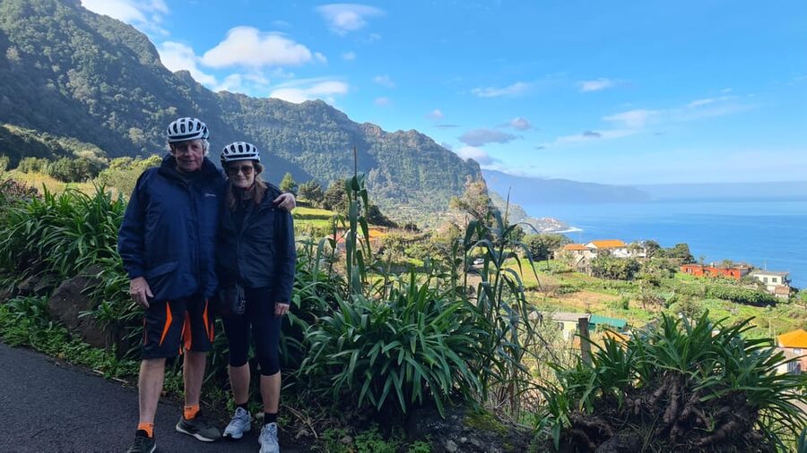 Madeira: Guided E-bike Tour of the North Coast - Riding back toward the Atlantic