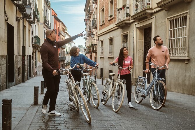 Madrid: City Highlights Guided Vintage Bike Tour - Literary Madrid and Puerta del Sol