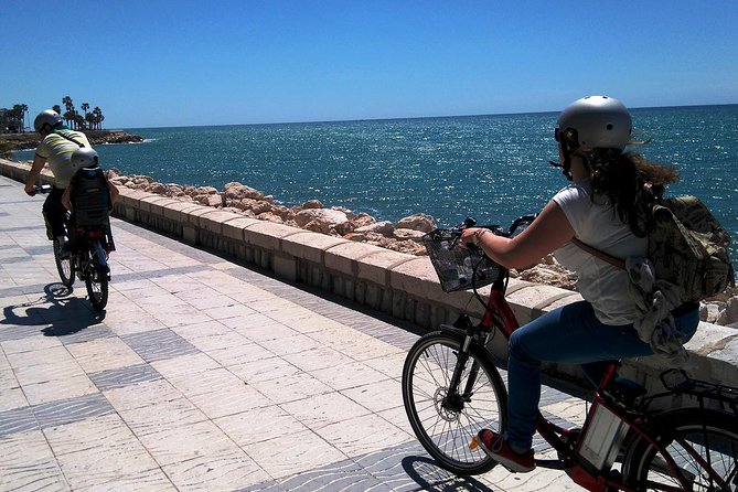 Malaga Electric Bikes Guided Tour - The Gibralfaro climb and the best view