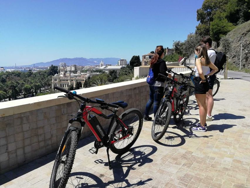 Malaga: Guided E-Bike Tour - Climbing through Gibralfaro forest