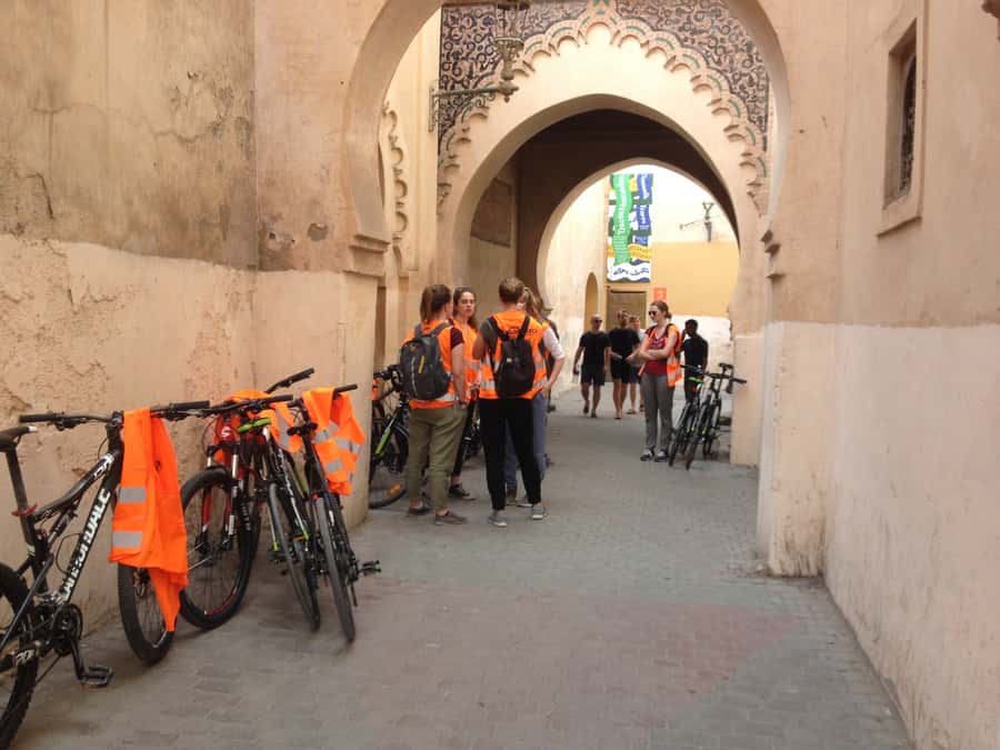 Marrakech: Bicycle Tour with a Local Guide - Riding through the Medina and souks