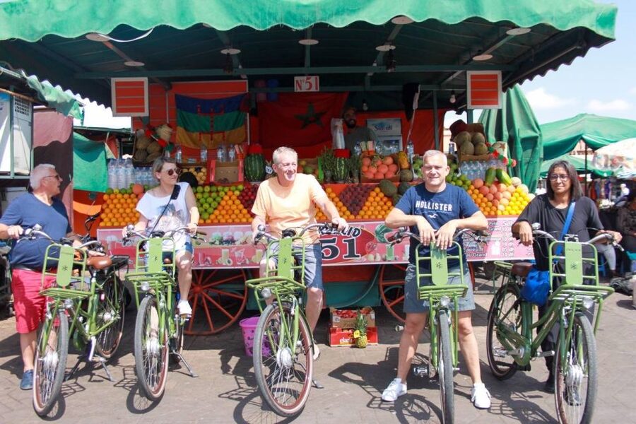 Marrakech : Electric Bicycle City Tour - Bike size, scooters, and physical demands